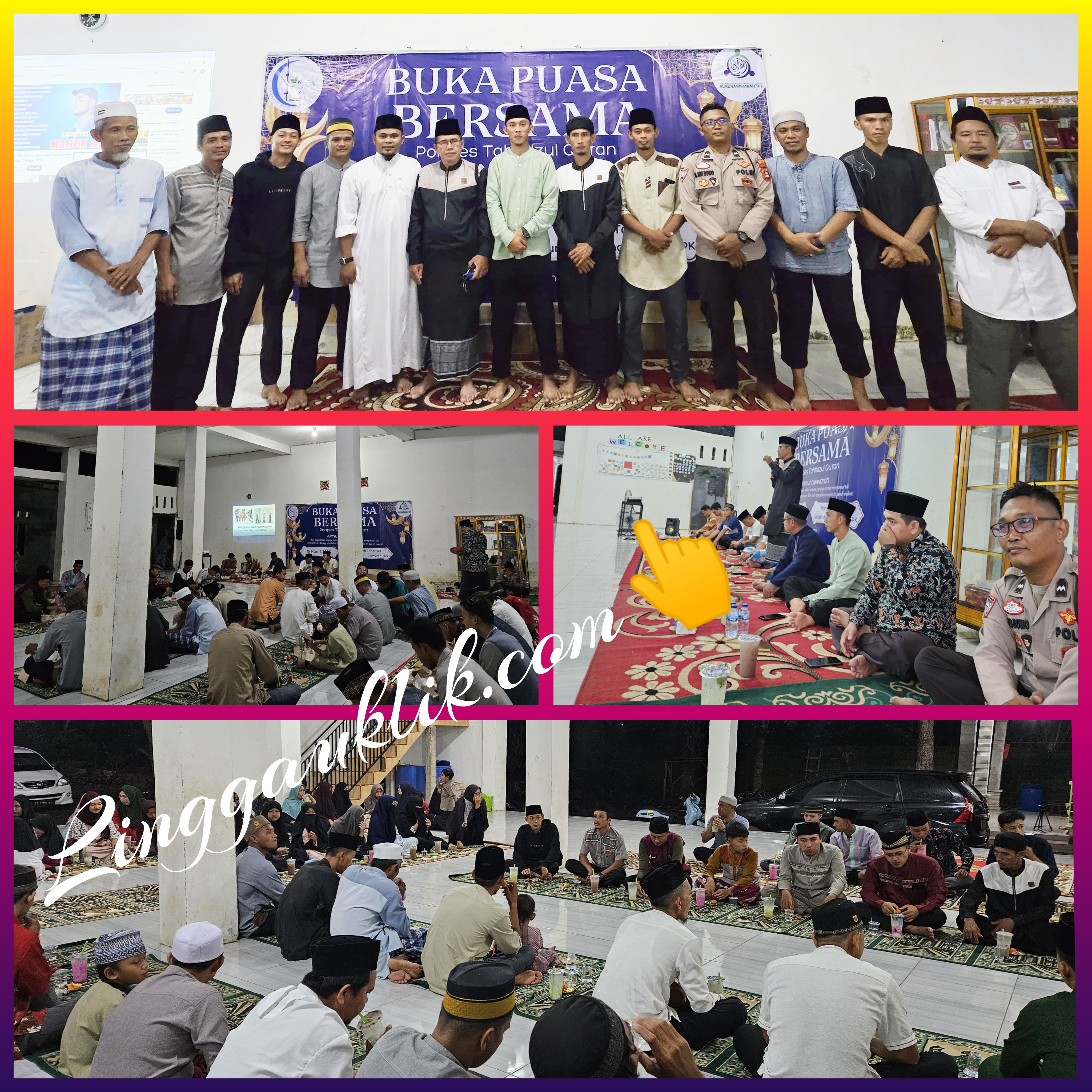 Tingkatkan Silaturahmi di Bulan Ramadhan, Ponpes Tahfidzul Qur’an Almunawwarah Gelar Buka Puasa Bersama Santri dan Alim Ulama