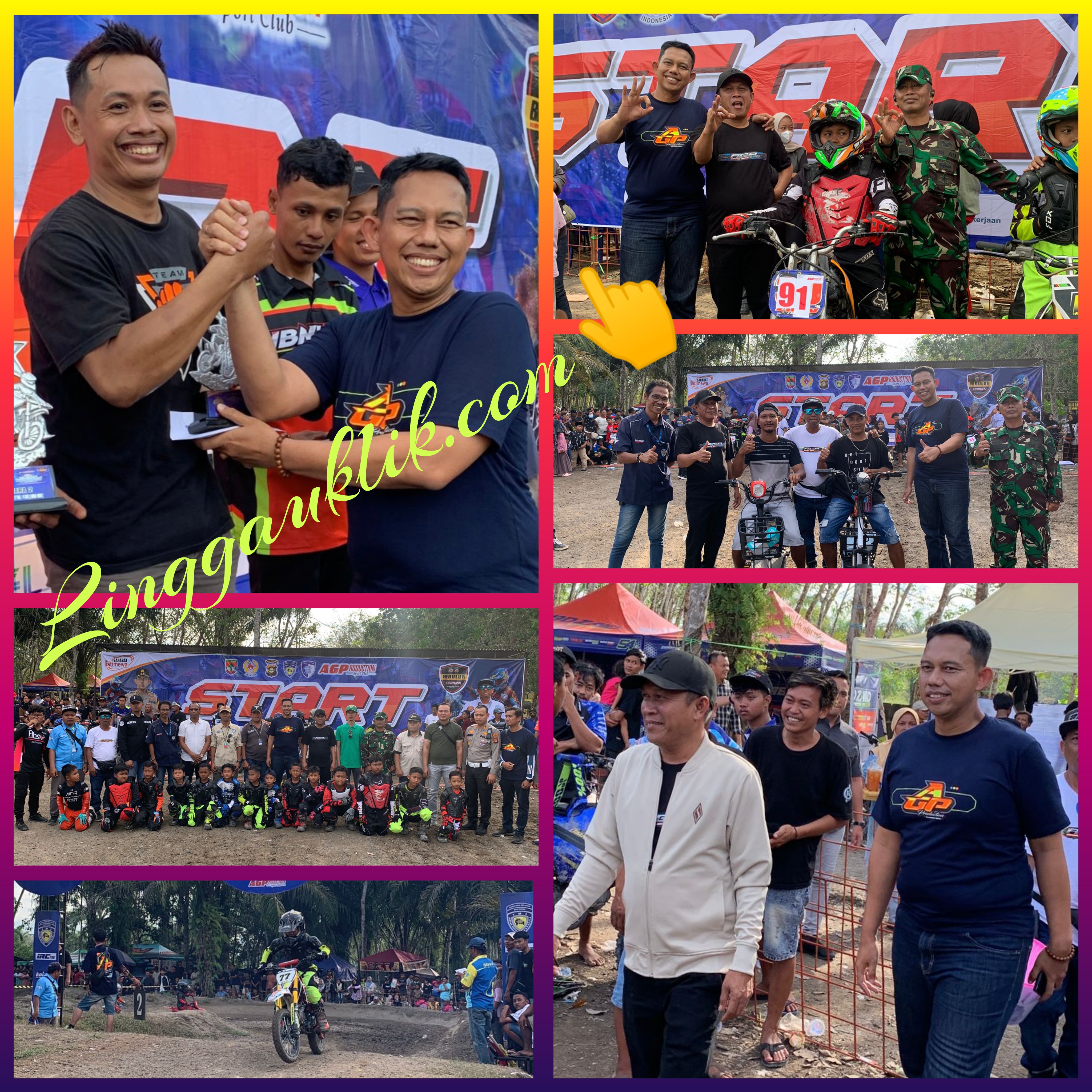 Ajang Pencarian Bibit Pembalap Muda, Kapolres Musi Rawas Gelar Bhayangkara Grasstrack Champion Ship 2025 Piala Kapolres