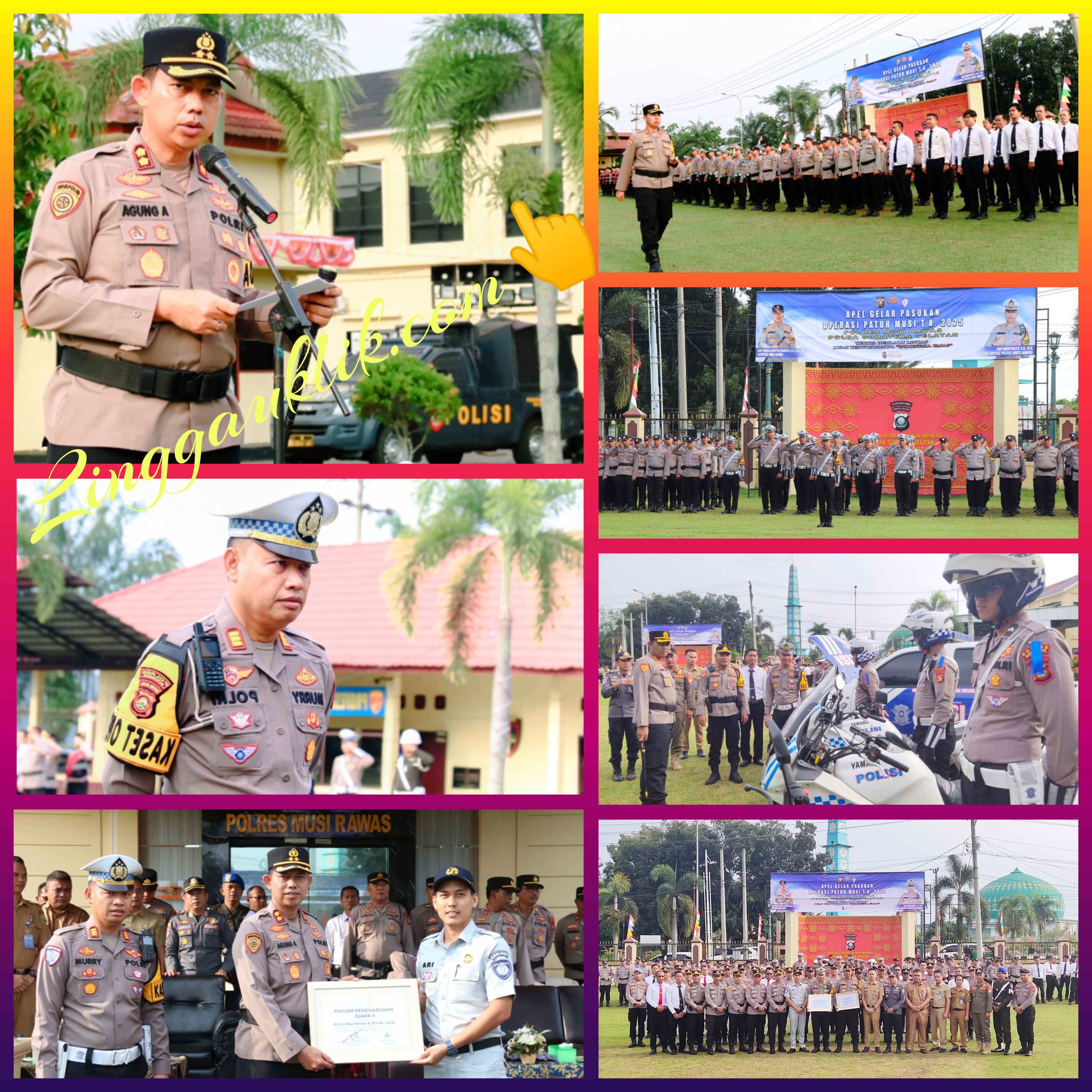 Warnai Operasi Patuh Musi 2025, Satlantas Polres Musi Rawas Terima Dua Piagam Penghargaan Tingkat Nasional