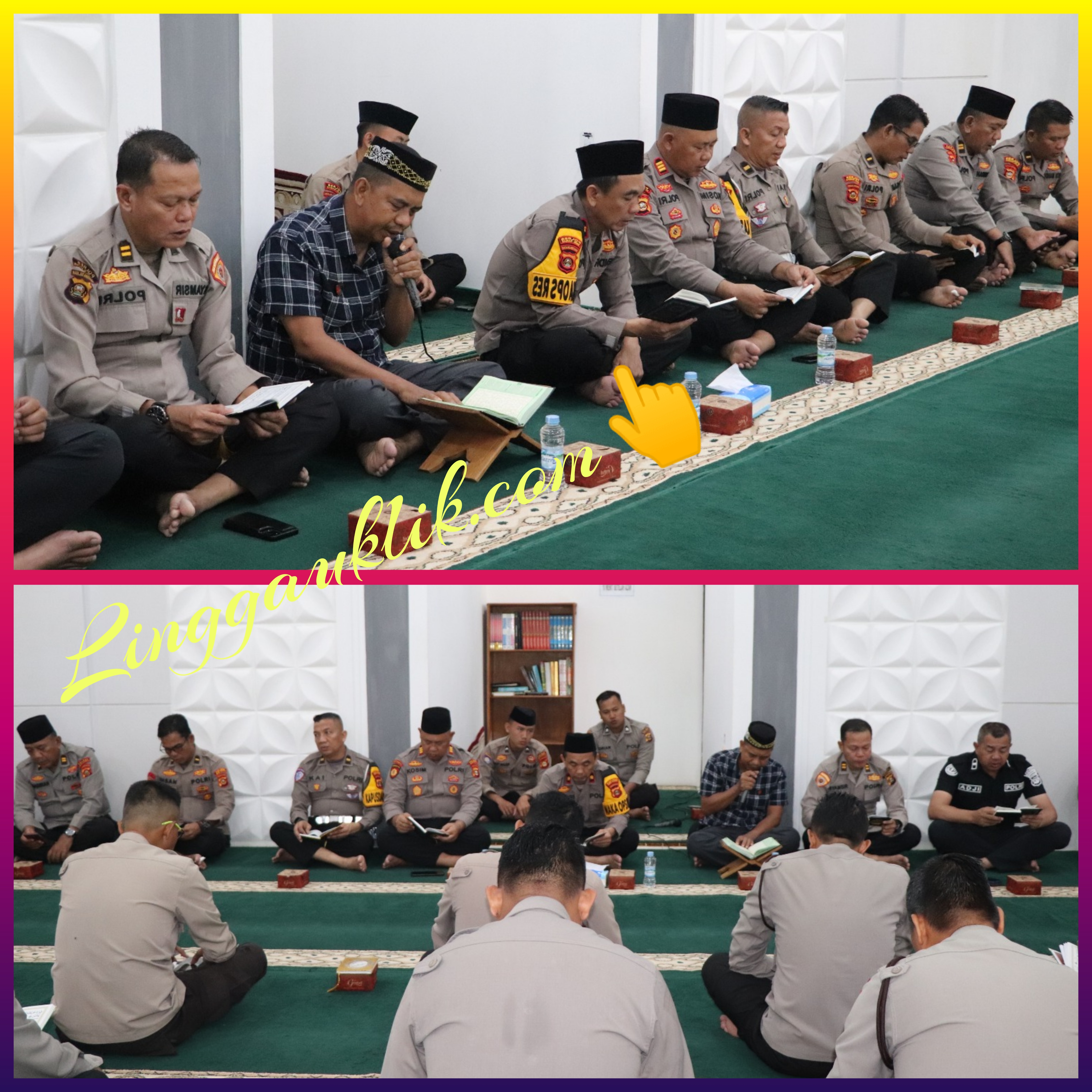 Tingkatkan Iman dan Taqwa, Polres Musi Rawas Gelar Pembacaan Surat Yasin