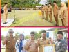 Wakil Bupati Musi Rawas Pimpin Apel Pagi Sekaligus Penyerahan Bingkisan Bagi PNS Purna