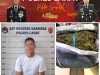Tindak Tegas Peredaran Narkoba, Satresnarkoba Polres Lahat Tangkap Kurir Ganja di Angkot