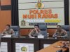 Kapolres AKBP Gokma Terima Kunjungan Kapolres Muratara, Pererat Silahturahmi dan Sharing Tugas Kepolisian